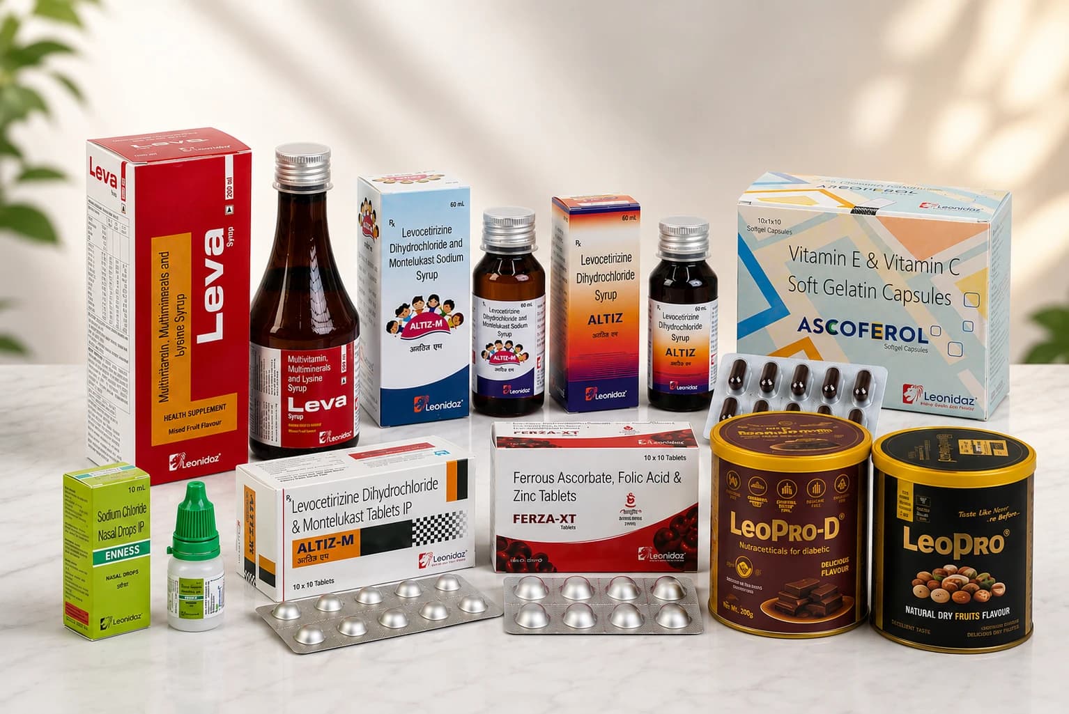 Leonidaz Pharmaceutical Formulations Showcase